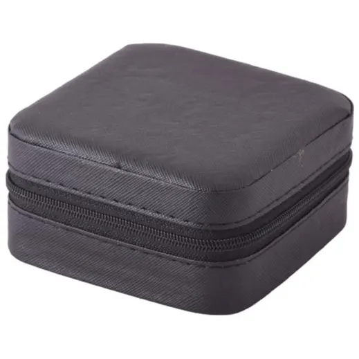Mini Jewellery Case Black Closed